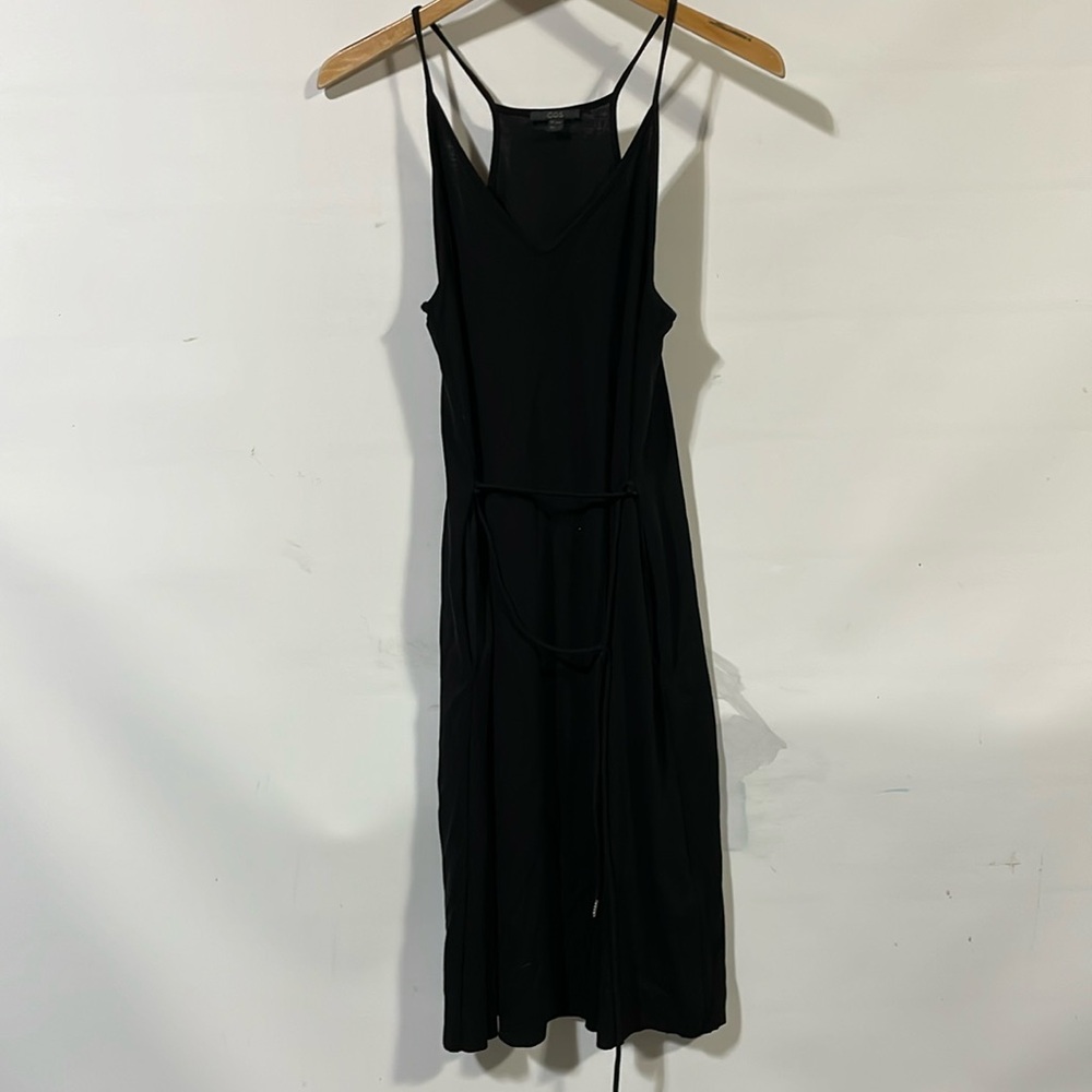 COS Black Midi Dress